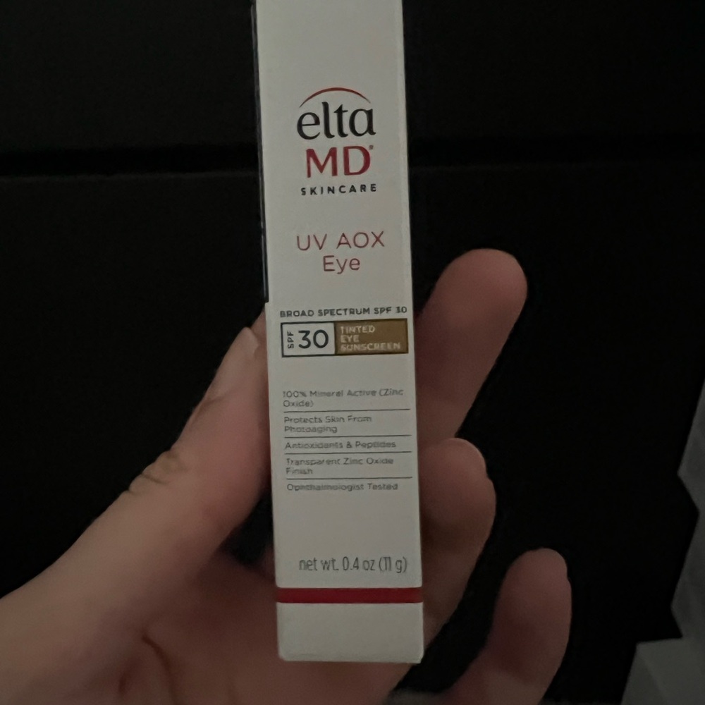 EltaMD UV AOX Eye Sunscreen - Black and White